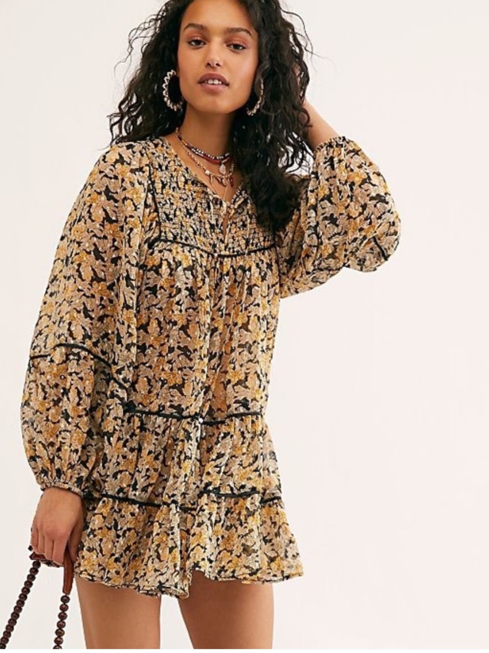 Free People Free Swinging Mini Dress